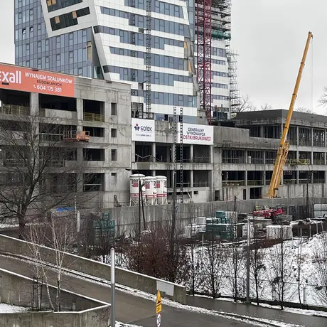 Olszynki Park w budowie [styczeń 2023] - fot 14